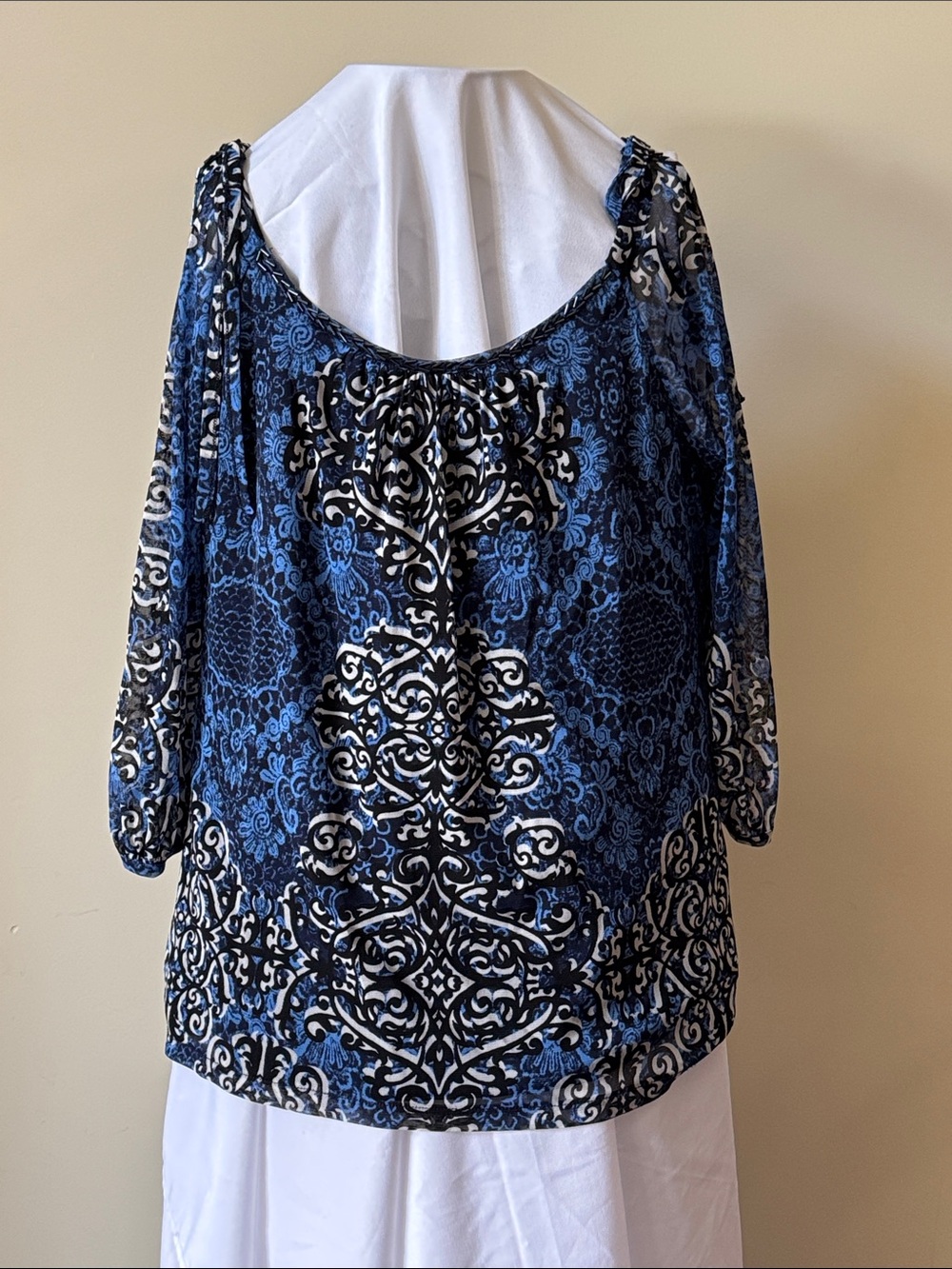 Blue and Black shirt International concepts C2